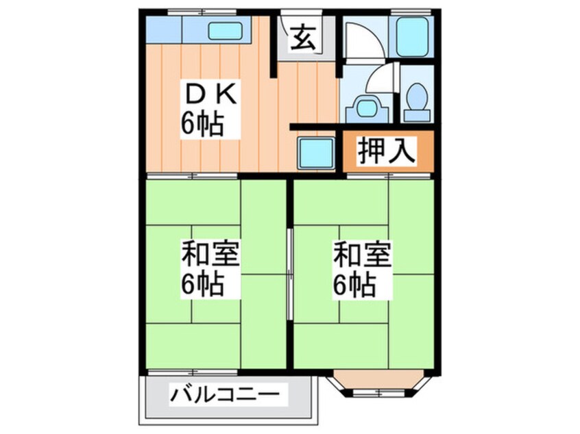 間取図 ペグススクエア千石