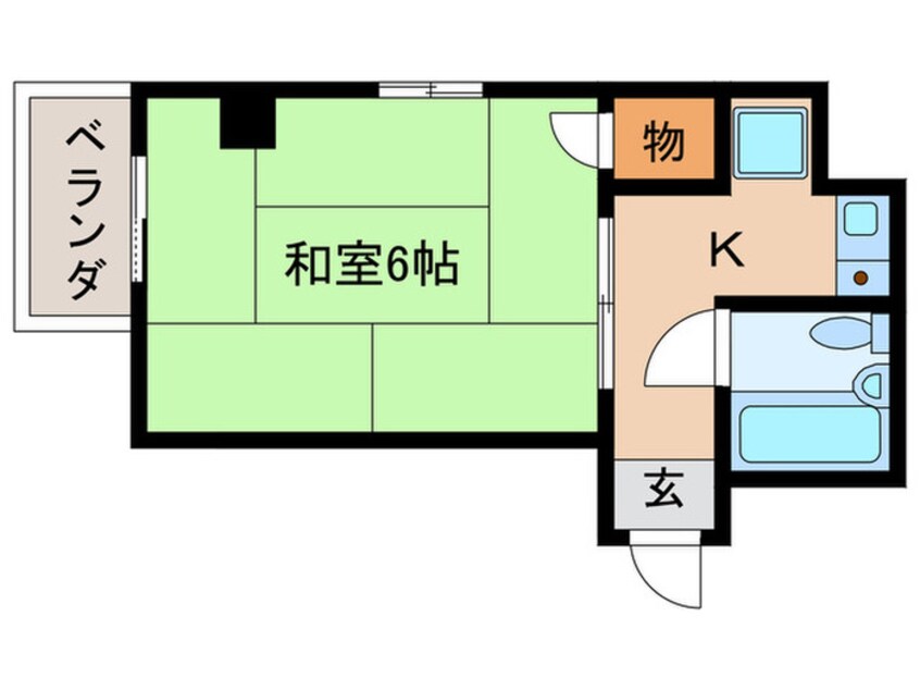 間取図 サンハイツたかとり