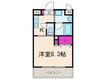 間取図 フェア・グリ－ン