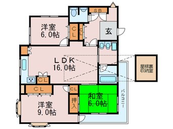 間取図 ウィリアムス邸