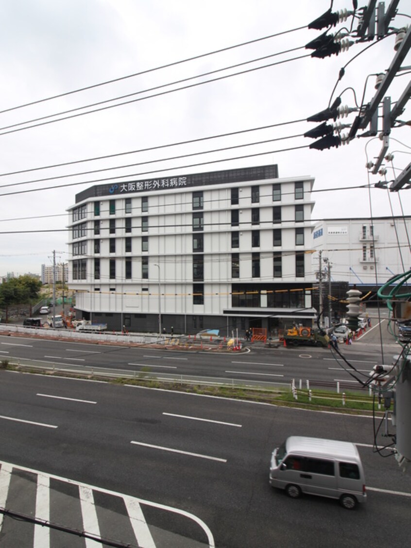 室内からの展望 Blue福島