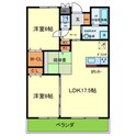 レクエルド藤の間取図