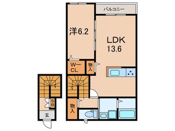 間取図 元町ハウス