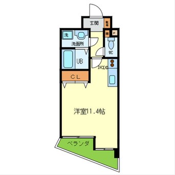 間取図 シオン中山