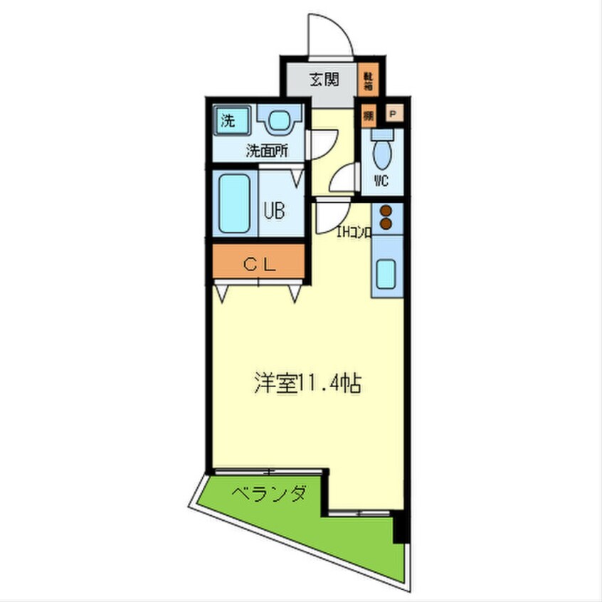 間取図 シオン中山