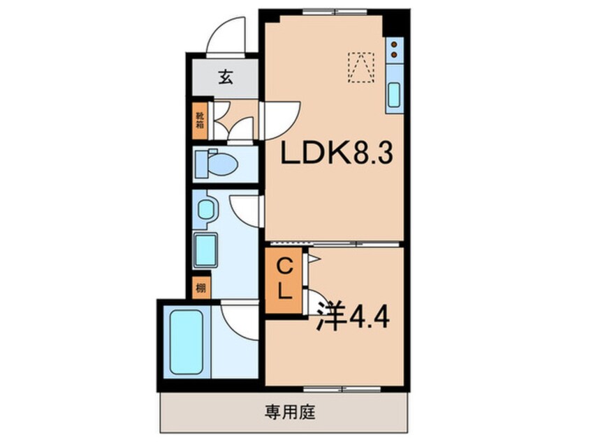 間取図 シャーメゾン CH