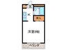 山本マンション 1Kの間取り