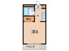 山本マンション 1Kの間取り
