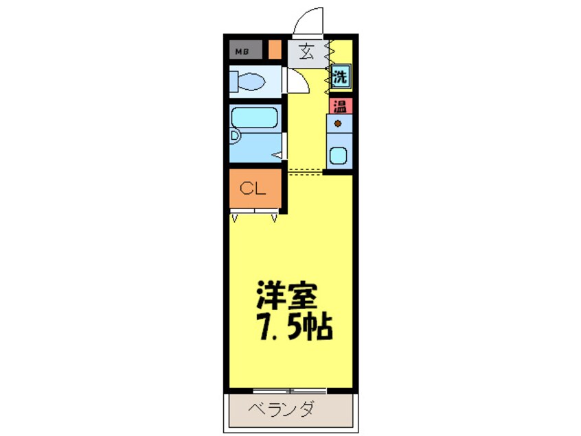 間取図 フォ－レスト・ヒル　１