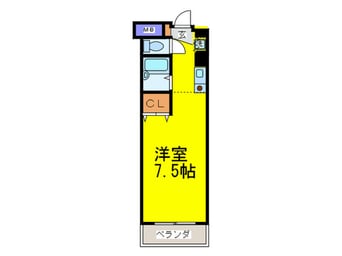 間取図 フォ－レスト・ヒル　１