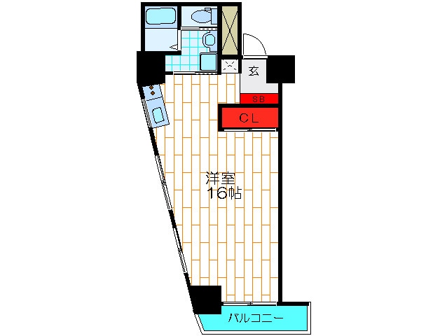 間取り図 ブランリス古川橋