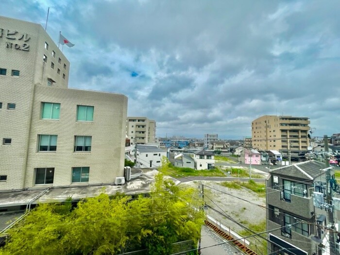 室内からの展望 ブランリス古川橋