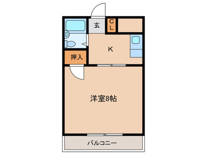 間取図 メゾピアノ