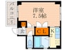 ハイツクリオネ 1Kの間取り