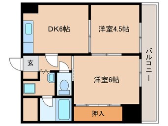 間取図 ジョイメゾン２１