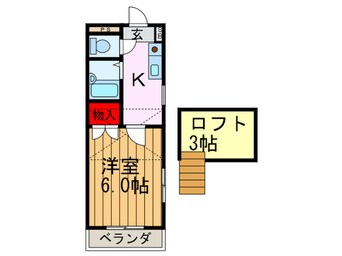 間取図 プレアール船橋