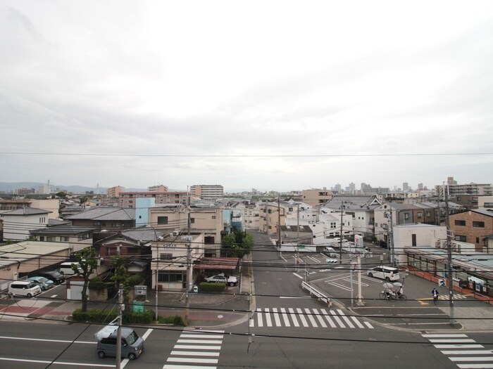 室内からの展望 高木ハイツ