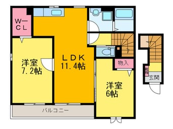 間取図 ヴィラ・サヤマⅡ