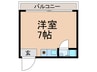 TKホーム 1Rの間取り