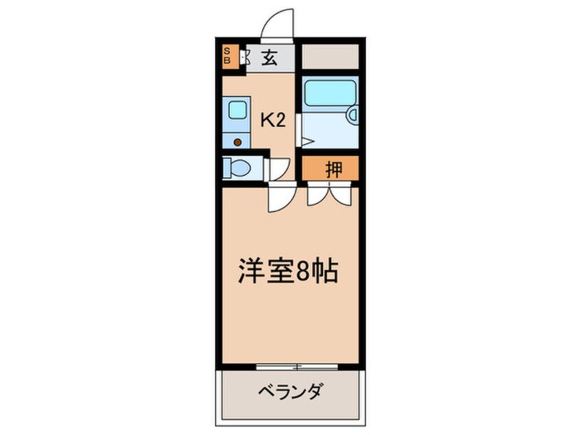 間取図 カサアカデミカ