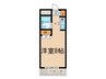 カサアカデミカ 1Kの間取り