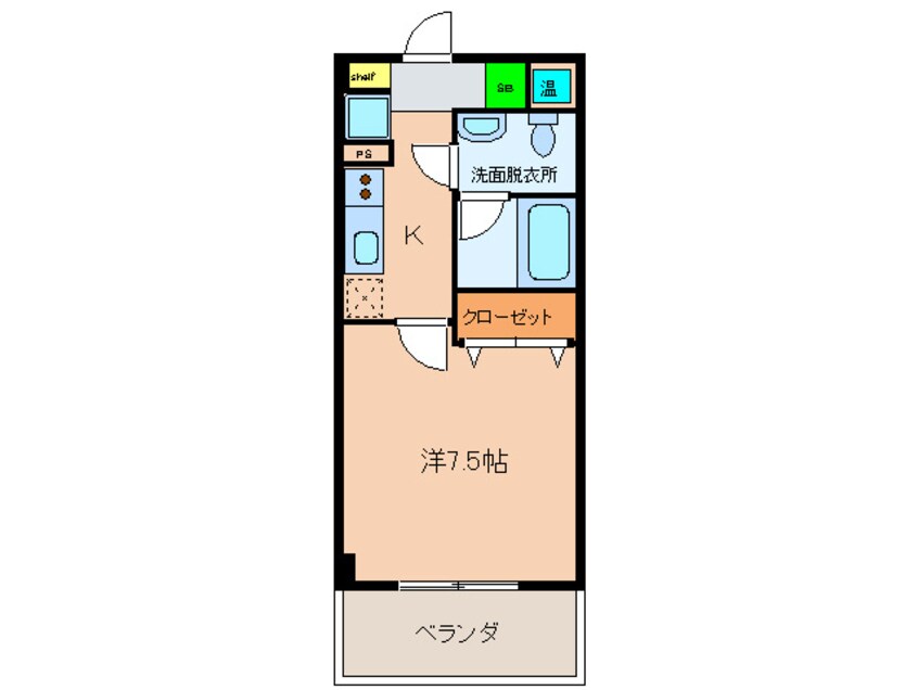 間取図 BRVEGHEL（ﾌﾞﾘｭｰｹﾞﾙ）