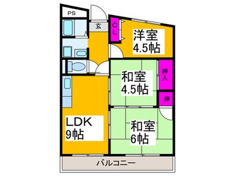 間取図 メゾングリフィン