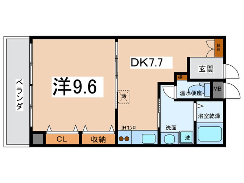 間取図 プチメゾン昭和町