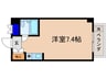 レイクフェスタ大津 1Rの間取り
