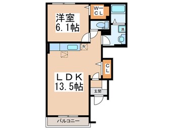 間取図 コーラル　リーフ