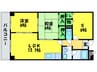 グレイスコ－ト深井 2LDK+Sの間取り