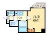グリ－ンヒル上立売 1Kの間取り