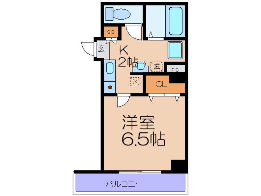 間取図 みおつくし堂島