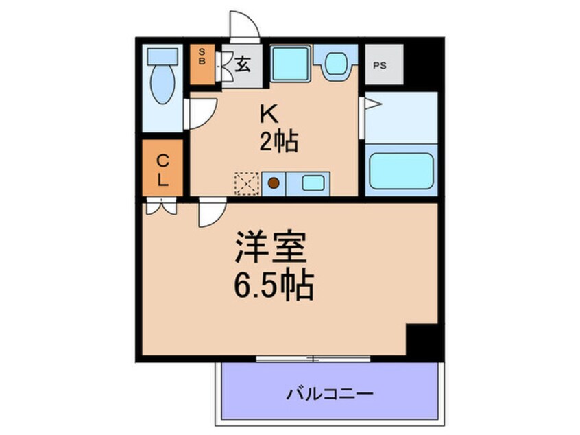 間取図 みおつくし堂島