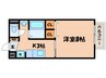 サ－プラス池田Ⅱ 1Kの間取り