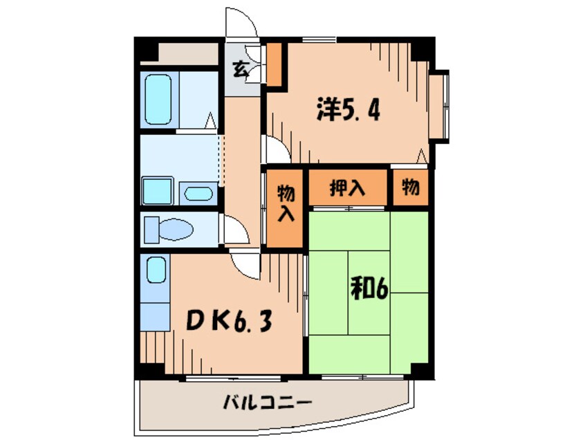 間取図 エヌシャルマン