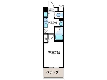 間取図 アーデン江坂