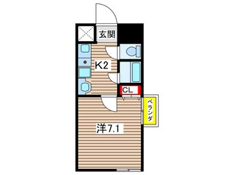 間取図 ヴィラ嵐山