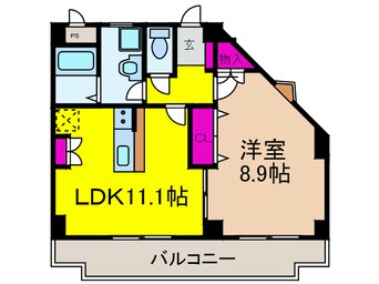 間取図 ヴァンベール豊中