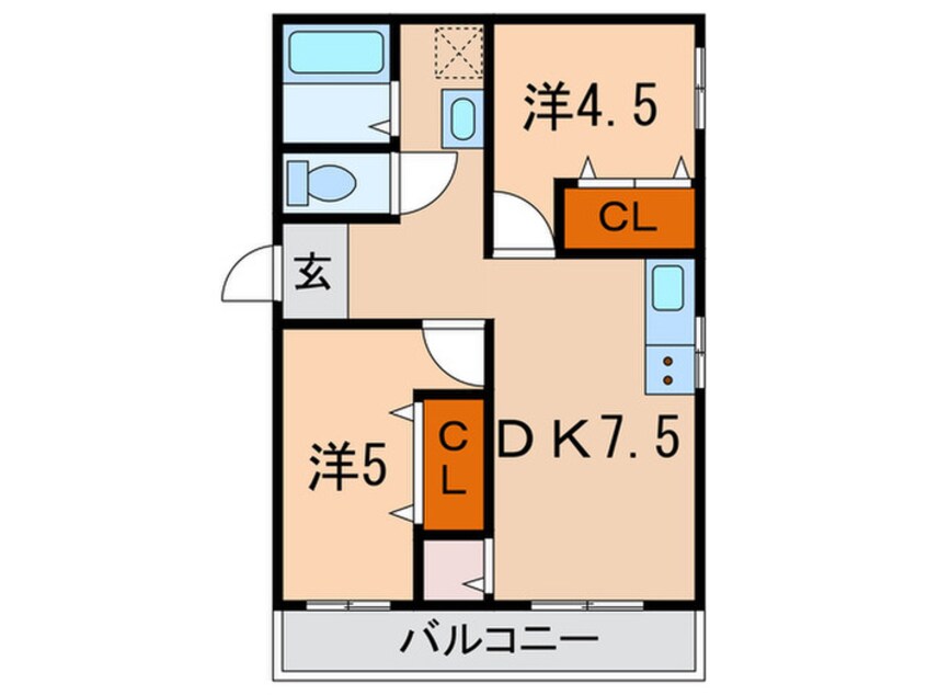 間取図 ニュ－舞子マンション