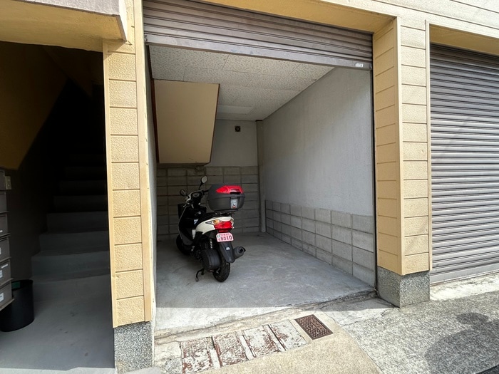 駐輪場 島上マンション（星の荘）