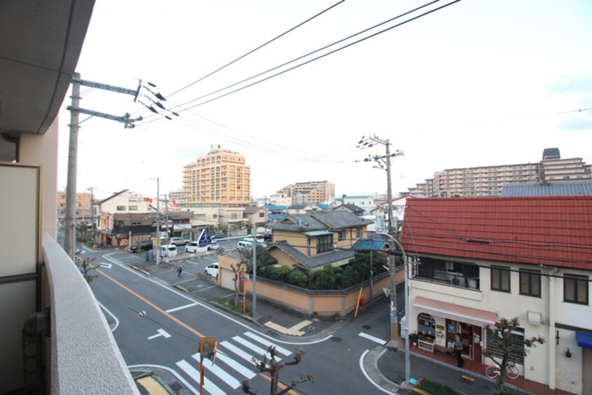 室内からの展望 モアエクセル高石