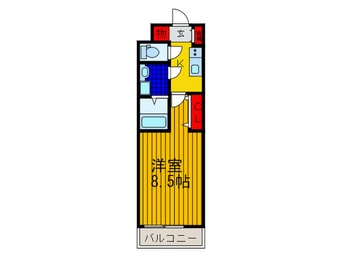間取図 Ｍ´ｓ１３新之栄