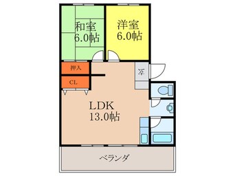 間取図 池上ハイツ