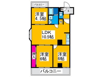 間取図 マイネハイマ－ト深井