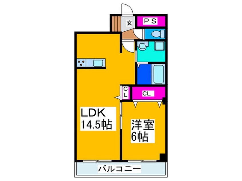 間取図 マイネハイマ－ト深井