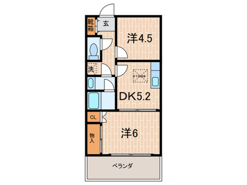 間取図 フロ－レンス