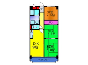 間取図 アメニティＫ.Ｓ