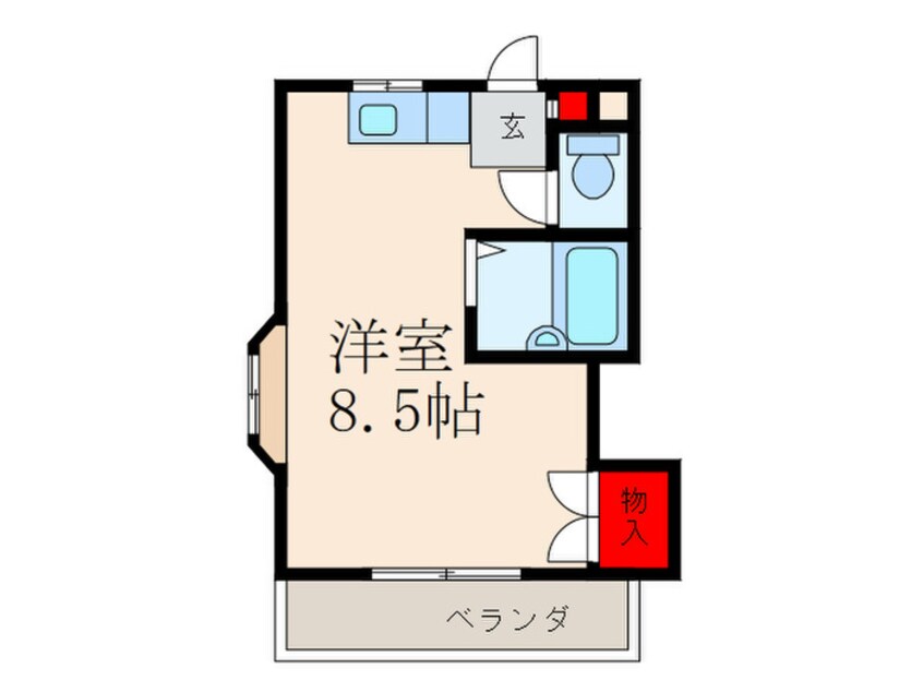 間取図 大住協栄ハイツ