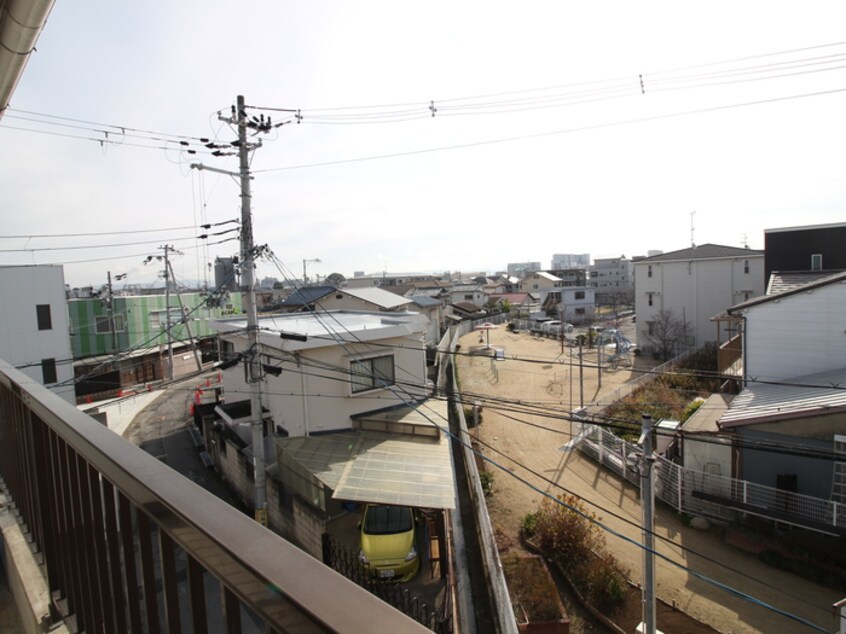 室内からの展望 大住協栄ハイツ